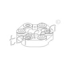 Compre Articulação, veio longitudinal da TOPRAN 501 591 a um preço baixo por 55,36 €