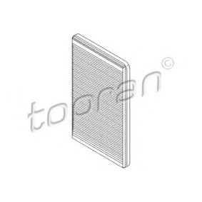 Achetez des Filtre d'habitacle TOPRAN 700 260 à prix pour 9,68 €