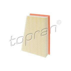 RENAULT Luftfilter von TOPRAN