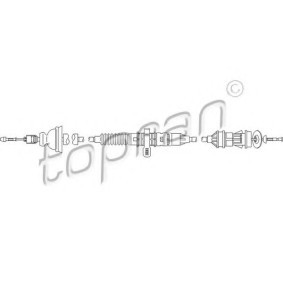 Acquista Cavo frizione da TOPRAN 722 118 a buon mercato per soli 15,88 €