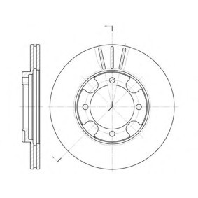 Achetez des Disque de frein SAKURA S6044235 à prix pour 17,10 €