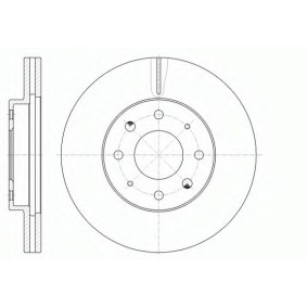 Achetez des Disque de frein SAKURA S6044215 à prix pour 26,21 €