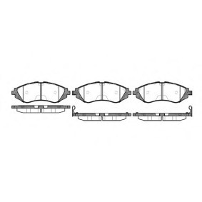 Köp Bromsbelägg av SAKURA S6008350 till det låga priset 215,73 kr