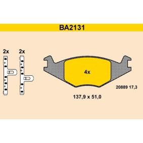 Köp Bromsbelägg av Barum BA2131 till det låga priset 379,86 kr