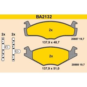 Köp Bromsbelägg av Barum BA2132 till det låga priset 423,99 kr