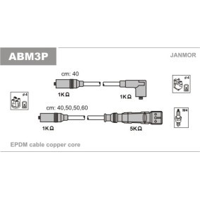Compre Jogo de cabos de ignição da JANMOR ABM3P a um preço baixo por 19,61 €