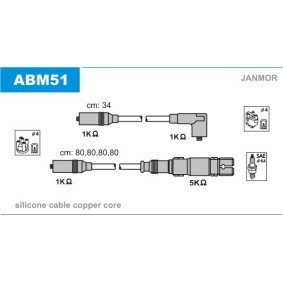 Acquista Kit cavi candele da JANMOR ABM51 a buon mercato per soli 61,14 €