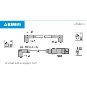 Compre Jogo de cabos de ignição da JANMOR ABM69 a um preço baixo por 51,77 €