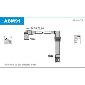Compre Jogo de cabos de ignição da JANMOR ABM91 a um preço baixo por 57,41 €
