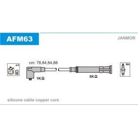 Compre Jogo de cabos de ignição da JANMOR AFM63 a um preço baixo por 27,29 €