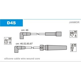 Compre Jogo de cabos de ignição da JANMOR D4S a um preço baixo por 32,00 €