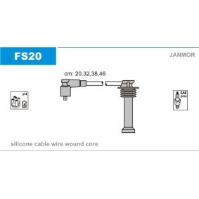 Compre Jogo de cabos de ignição da JANMOR FS20 a um preço baixo por 30,97 €