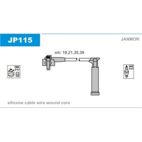 Compre Jogo de cabos de ignição da JANMOR JP115 a um preço baixo por 20,86 €