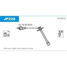 Compre Jogo de cabos de ignição da JANMOR JP228 a um preço baixo por 57,45 €