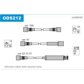 Compre Jogo de cabos de ignição da JANMOR ODS212 a um preço baixo por 26,08 €