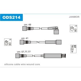 Acquista Kit cavi candele da JANMOR ODS214 a buon mercato per soli 22,71 €