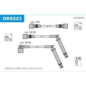 Compre Jogo de cabos de ignição da JANMOR ODS223 a um preço baixo por 40,58 €