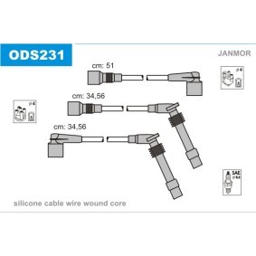 Compre Jogo de cabos de ignição da JANMOR ODS231 a um preço baixo por 22,16 €