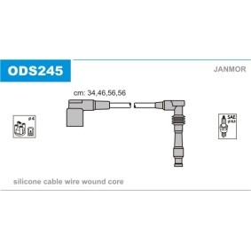 Compre Jogo de cabos de ignição da JANMOR ODS245 a um preço baixo por 28,71 €