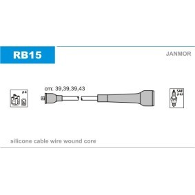 Compre Jogo de cabos de ignição da JANMOR RB15 a um preço baixo por 10,95 €