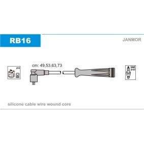 Compre Jogo de cabos de ignição da JANMOR RB16 a um preço baixo por 33,85 €