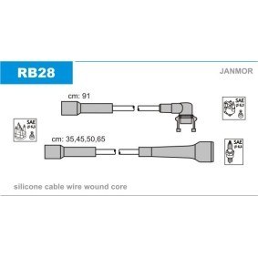 Compre Jogo de cabos de ignição da JANMOR RB28 a um preço baixo por 25,82 €