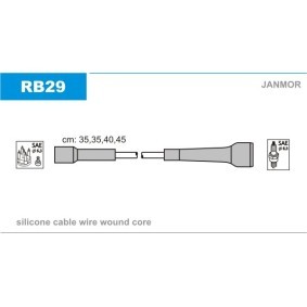 Compre Jogo de cabos de ignição da JANMOR RB29 a um preço baixo por 16,07 €