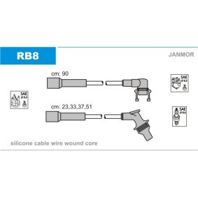 Compre Jogo de cabos de ignição da JANMOR RB8 a um preço baixo por 26,56 €