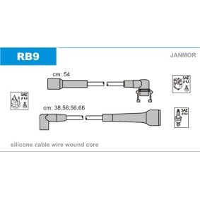 Zündkabel von JANMOR für 19 I Cabriolet (D53_) günstig online kaufen