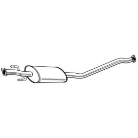 Mittelschalldämpfer von VEGAZ für CARENS II (FJ) günstig online kaufen