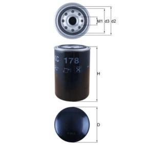 Comprar Filtro combustible de MAHLE ORIGINAL KC 178 a bajo precio de 13,18 €