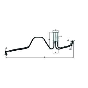 Köp Bränslefilter av MAHLE ORIGINAL KL 544 till det låga priset 312,03 kr