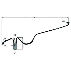 Achetez des Filtre à carburant MAHLE ORIGINAL KL 553 à prix pour 24,89 €