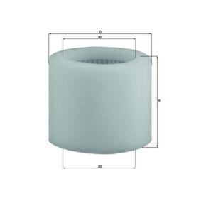 Köp Luftfilter av MAHLE ORIGINAL LX 123 till det låga priset 177,62 kr