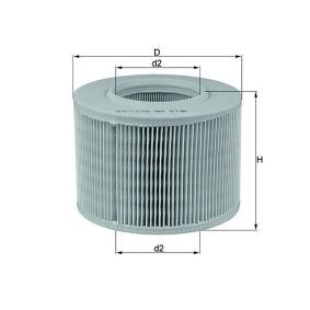 RENAULT Luftfilter von MAHLE ORIGINAL