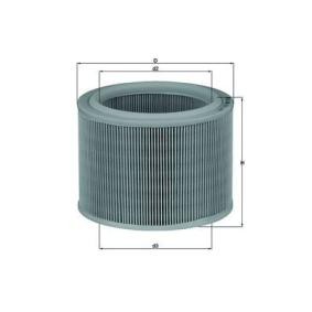 Köp Luftfilter av MAHLE ORIGINAL LX 486 till det låga priset 119,43 kr