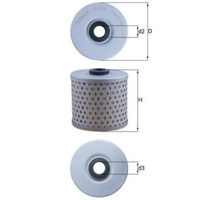 Osta Polttoainesuodatin MAHLE ORIGINAL:llä KX 34 edullisesti hintaan 9,66 €