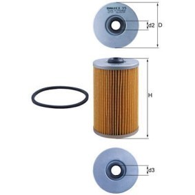 Köp Bränslefilter av MAHLE ORIGINAL KX 35 till det låga priset 84,36 kr