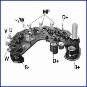 Achetez des Pont de diodes, alternateur HITACHI 139692 à prix pour 74,34 €