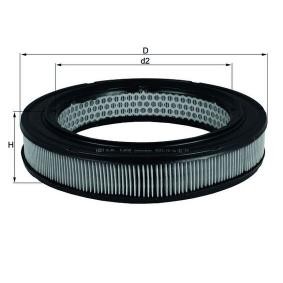 Köp Luftfilter av MAHLE ORIGINAL LX 189 till det låga priset 155,11 kr