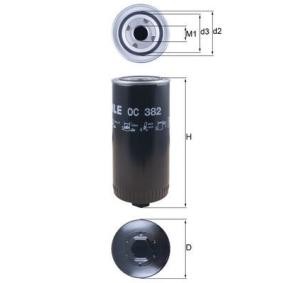 Comprar Filtro de aceite de MAHLE ORIGINAL OC 382 a bajo precio de 12,22 €