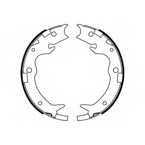 Bremsbackensatz S6026612