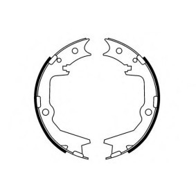 Achetez des Jeu de mâchoires de frein SAKURA S6024255 à prix pour 34,16 €