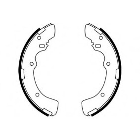 Achetez des Jeu de mâchoires de frein SAKURA S6024200 à prix pour 33,28 €