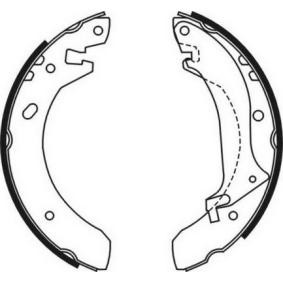 Bremsbackensatz C0I001ABE