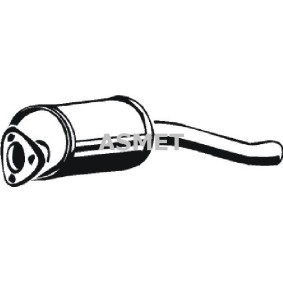 Vorschalldämpfer 04.044 AUDI von ASMET