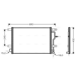 Klimakondensator AI5199 von AVA COOLING SYSTEMS günstig für 75,65 € online kaufen