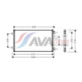 Köp Kylare av AVA COOLING SYSTEMS CR2007 till det låga priset 2115,24 kr