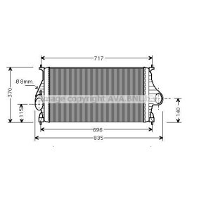 Köp Intercooler av AVA COOLING SYSTEMS PE4273 till det låga priset 2569,00 kr