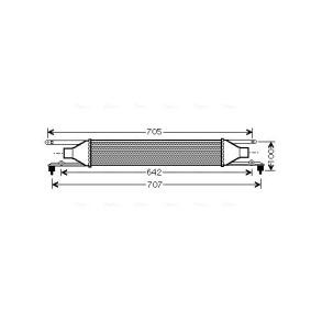Kjøp Intercooler av AVA COOLING SYSTEMS FT4320 til den lave prisen 1964,03 NOK